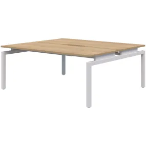 Rapid Balance 2 Pod Back To Back, Classic Oak/White, 1500mm x 800mm