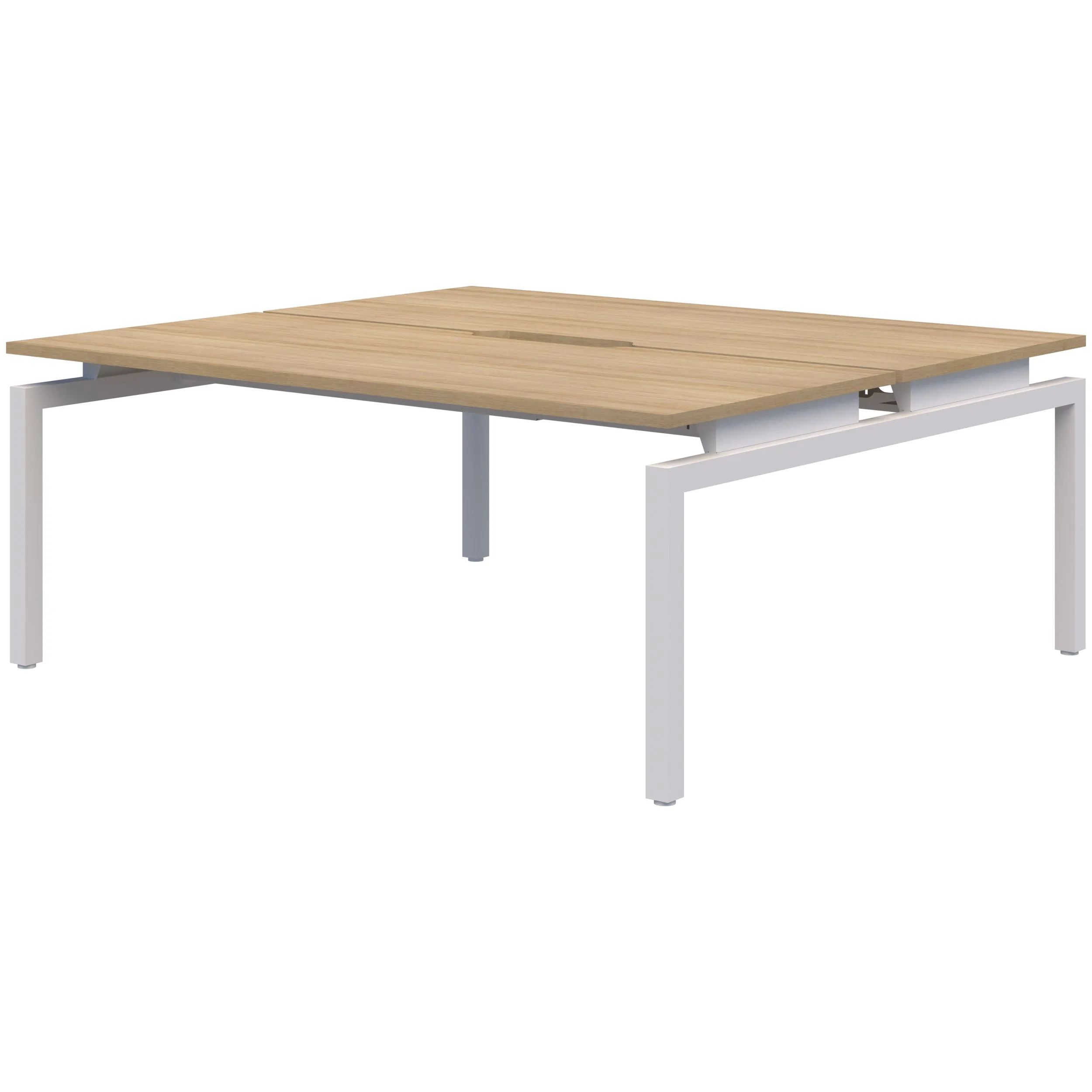 Rapid Balance 2 Pod Back To Back, Classic Oak/White, 1800mm x 800mm