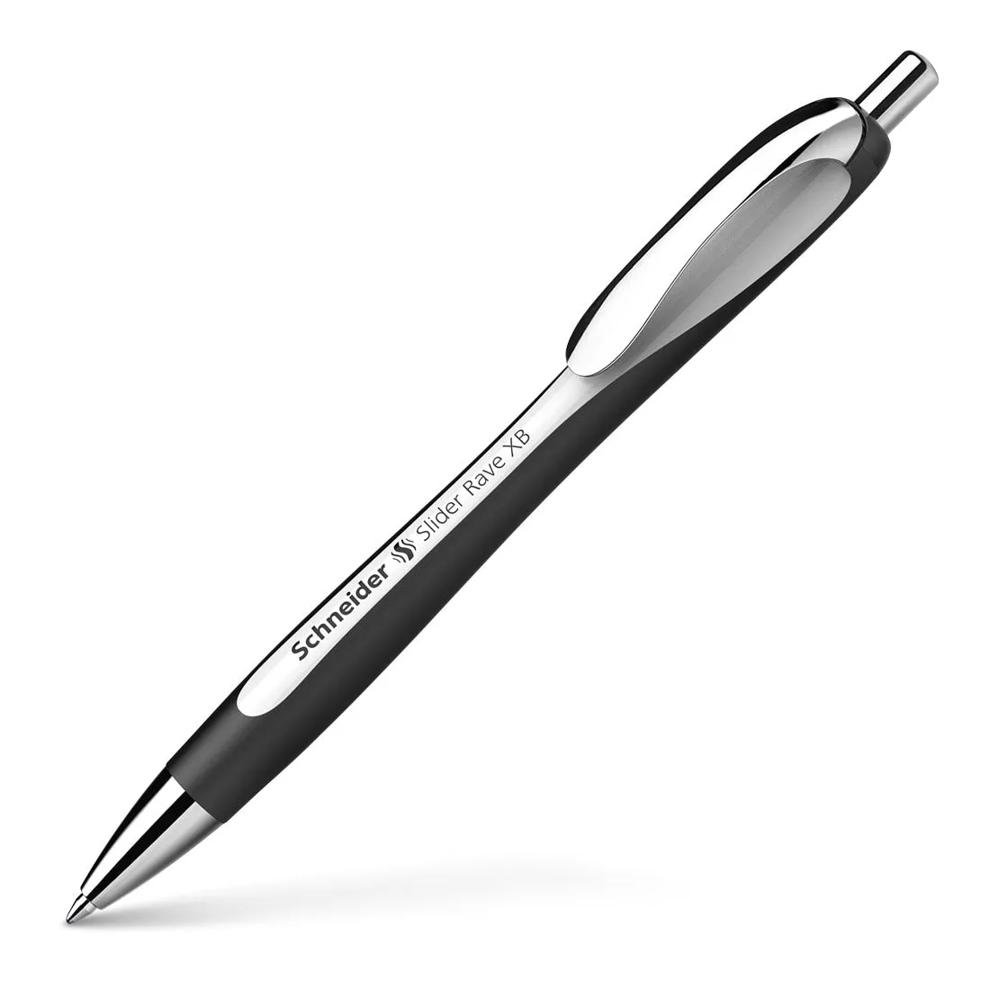 Rave Retractable Ballpoint Pen XB, Special Limited Edition, Blue Ink, Box of 5 units