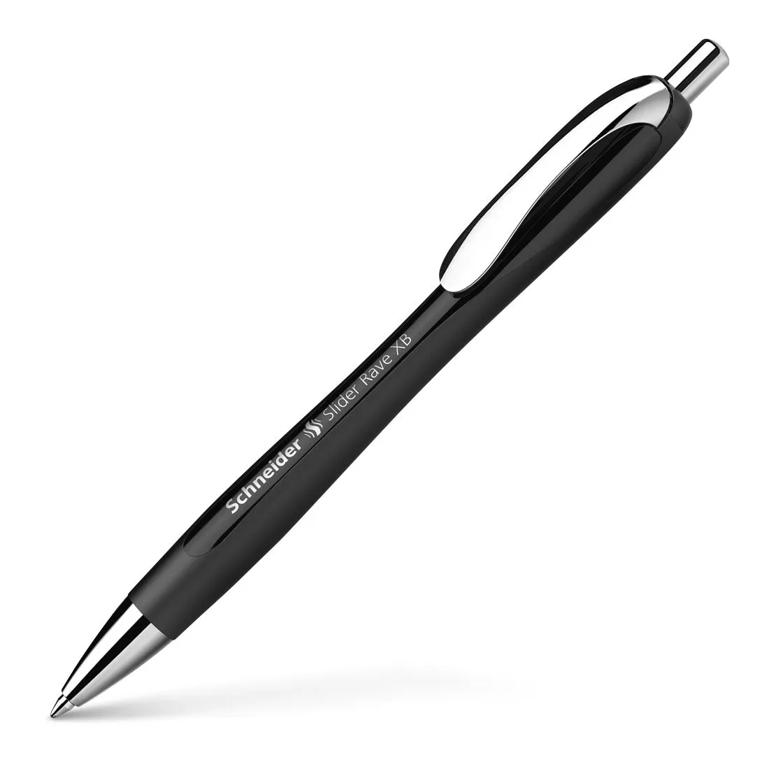 Rave Retractable Ballpoint Pen XB, Special Limited Edition, Blue Ink, Box of 5 units