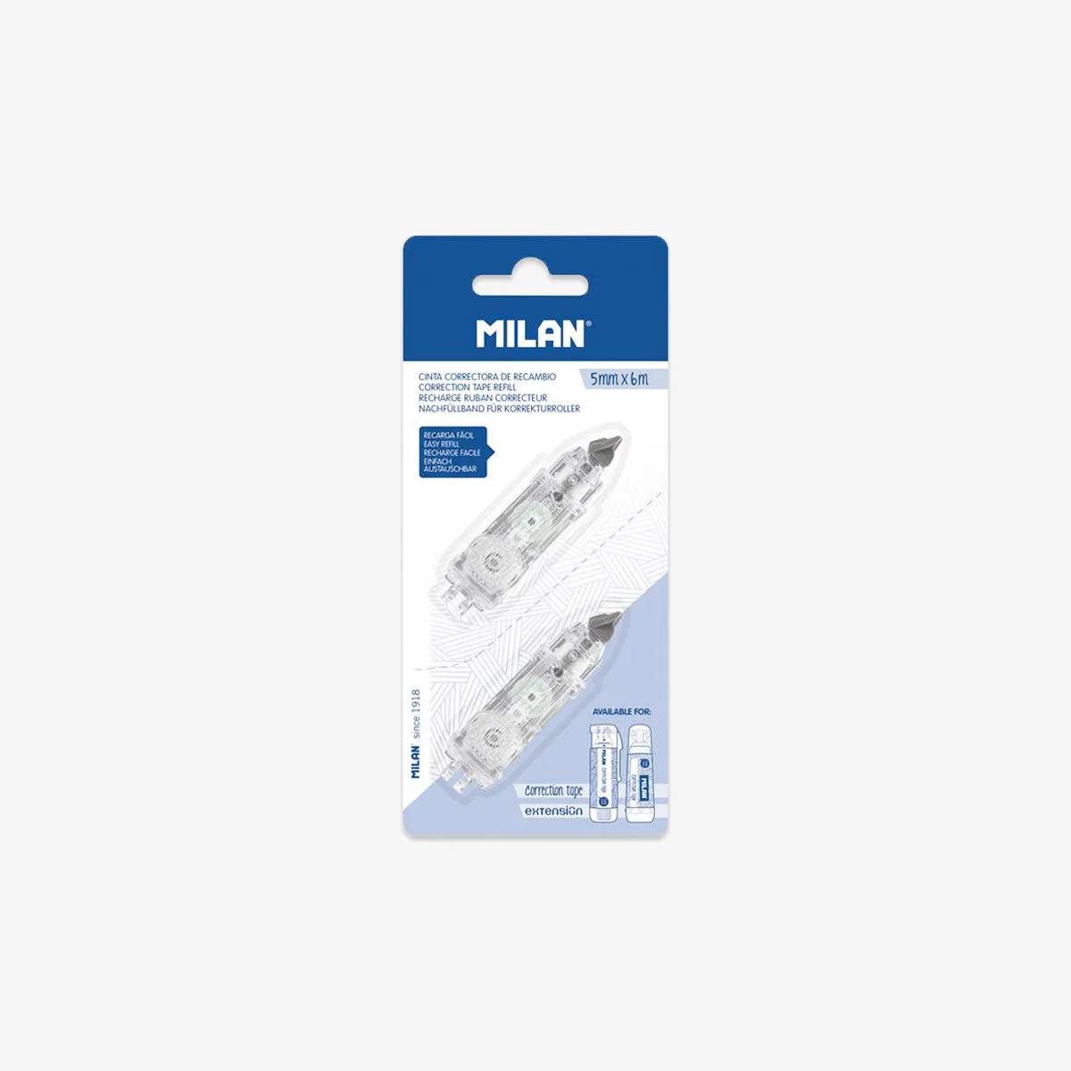 REFILLS FOR MILAN CORRECTION TAPE // 2 PCS.