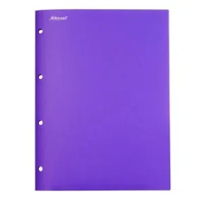 Rexel Folder Advance 4 Pocket Custom - Purple