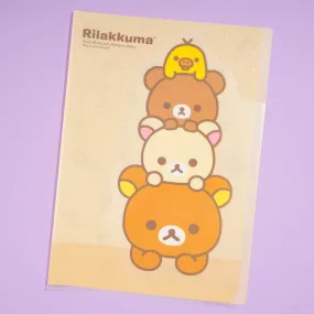 Rilakkuma Relax With Friends A4 Folder