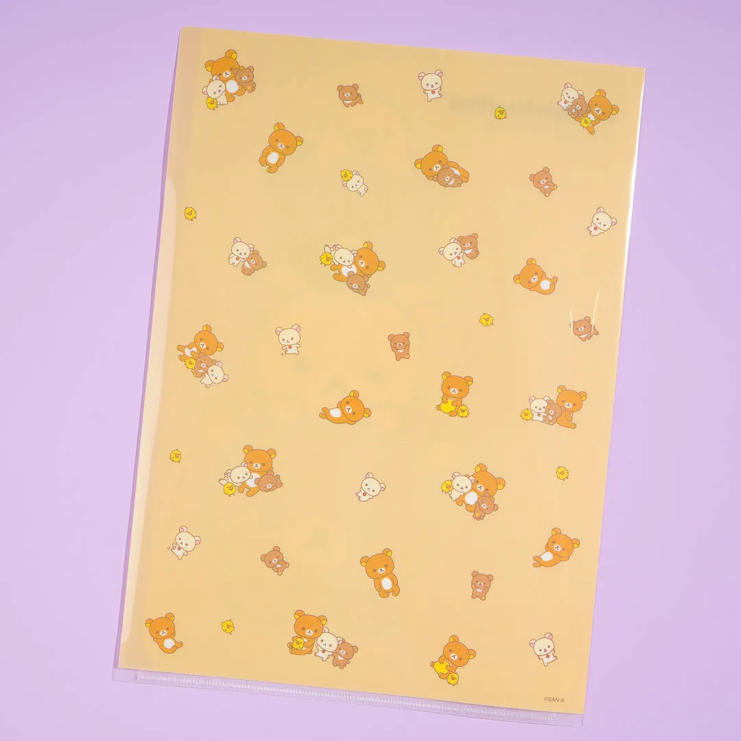Rilakkuma Relax With Friends A4 Folder