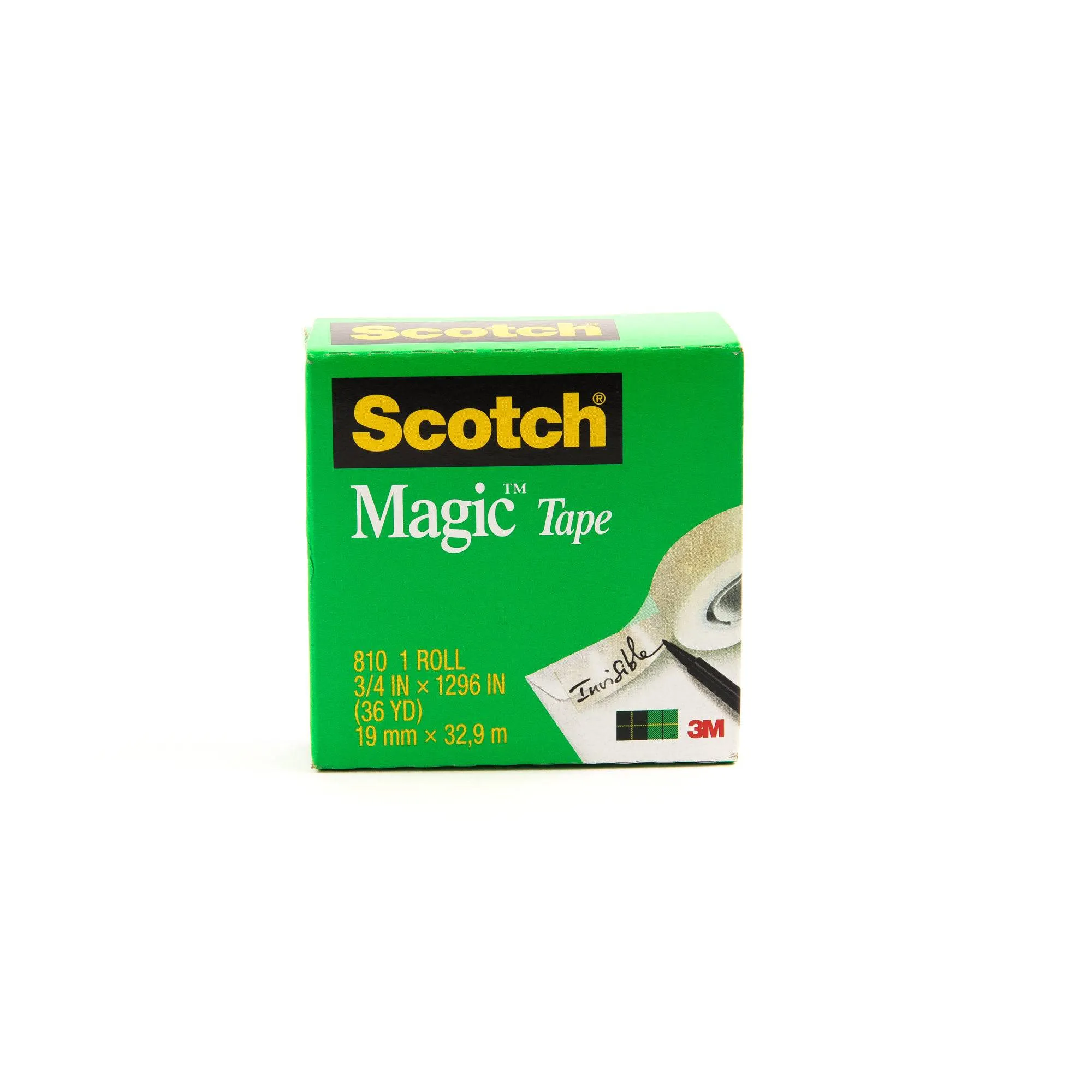 Scotch Magic Tape in Box 3/4 x 36 yd 19mm x 33m