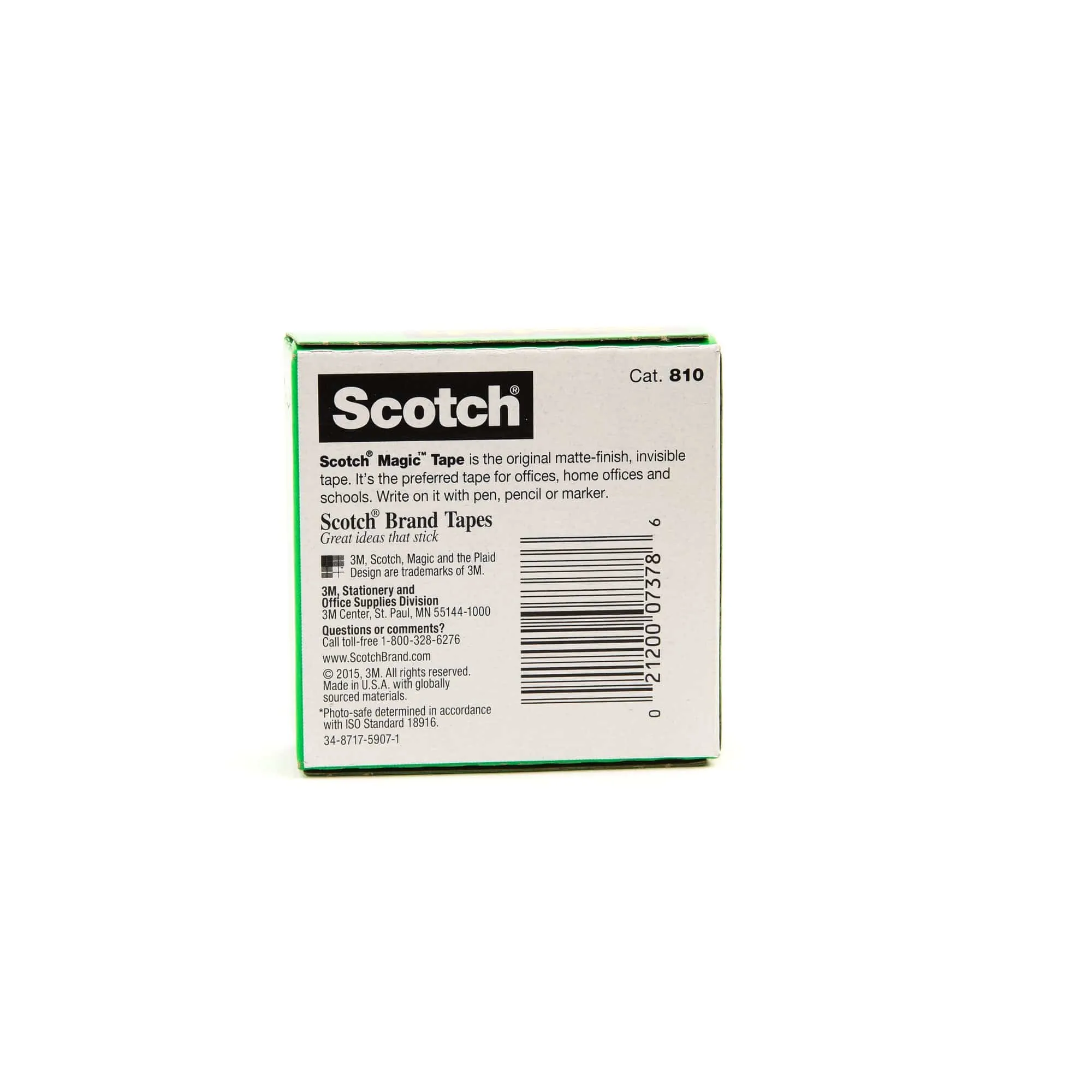 Scotch Magic Tape in Box 3/4 x 36 yd 19mm x 33m