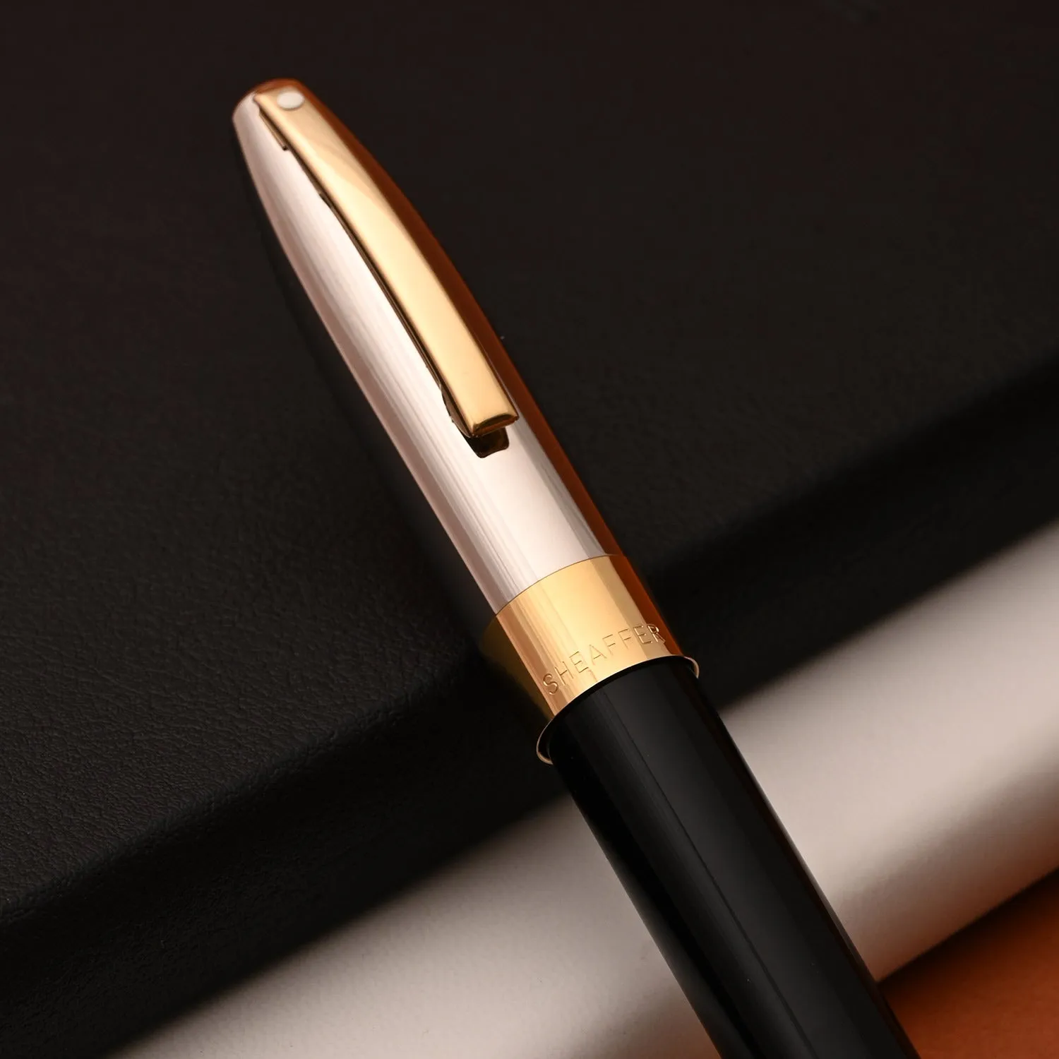 Sheaffer Legacy Roller Ball Pen - Black & Palladium GT