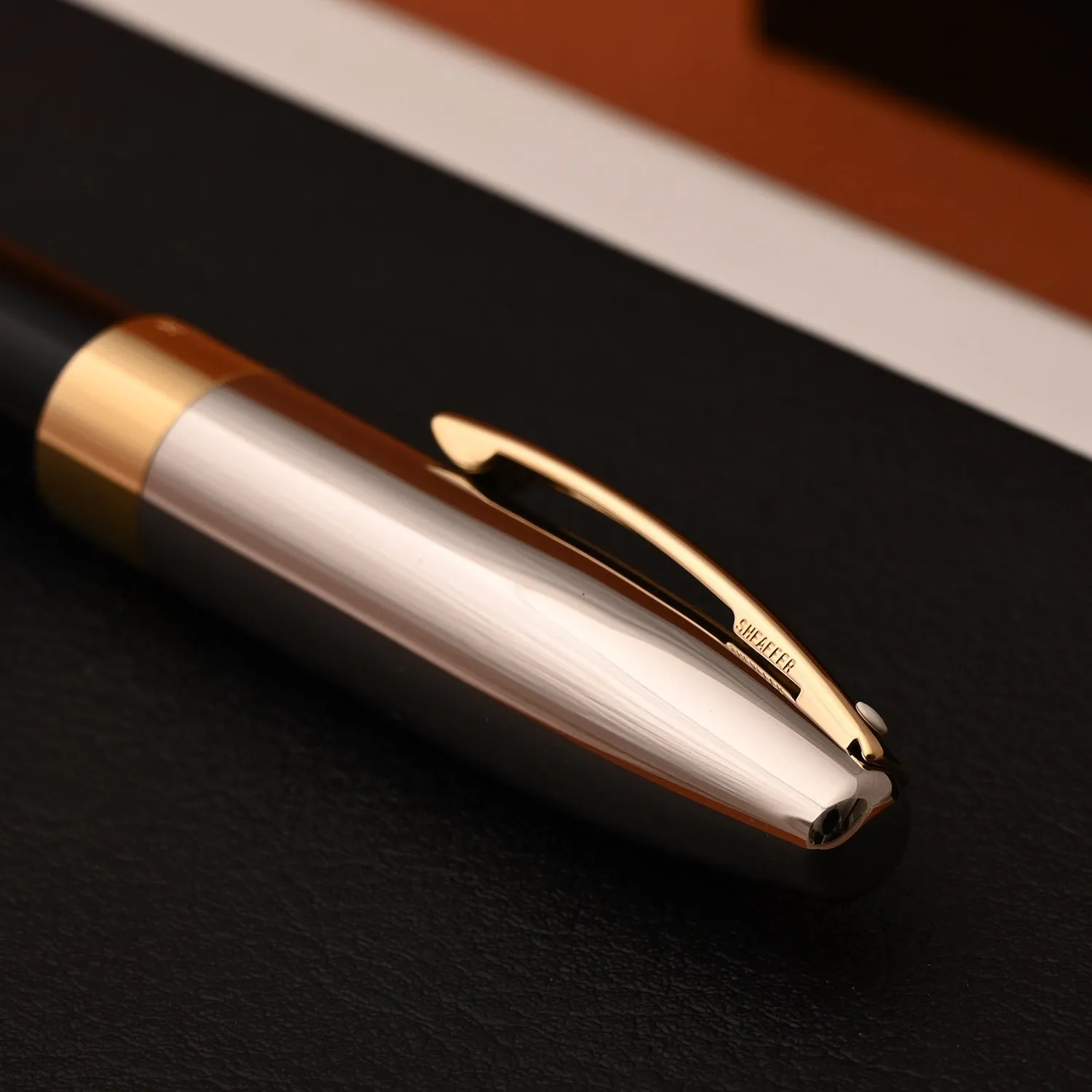Sheaffer Legacy Roller Ball Pen - Black & Palladium GT