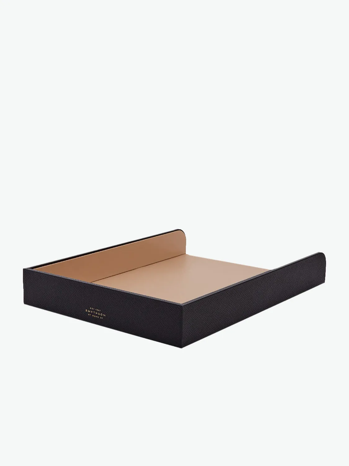 Smythson Leather A4 Paper Tray