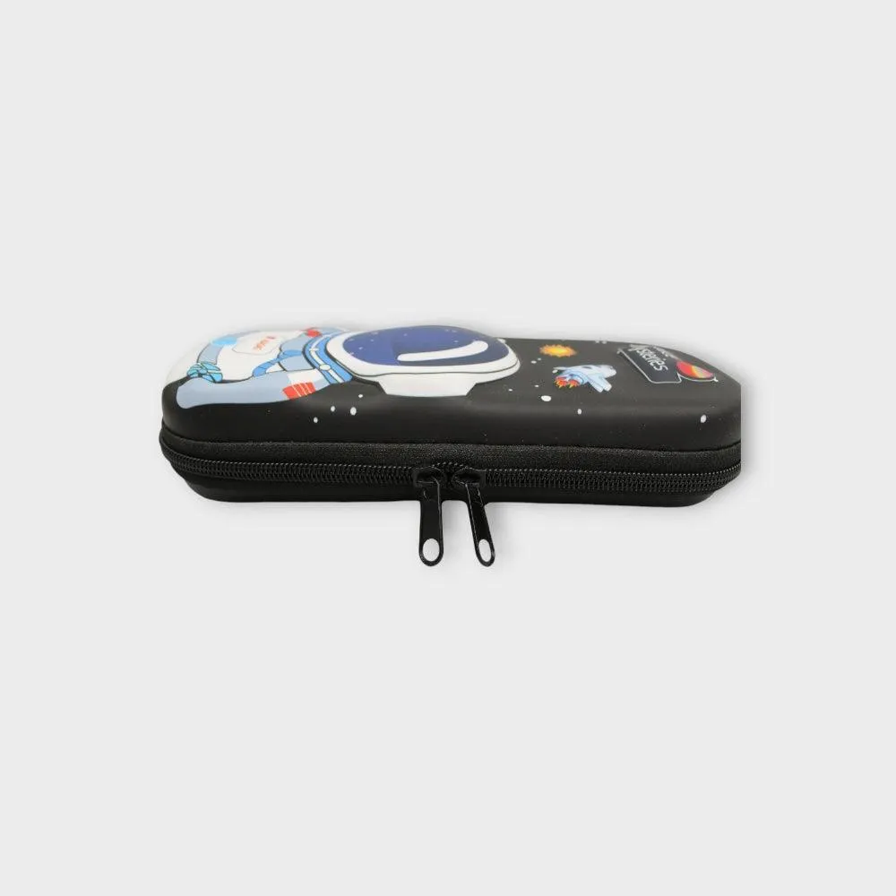 Space Mysteries Black Pencil Case