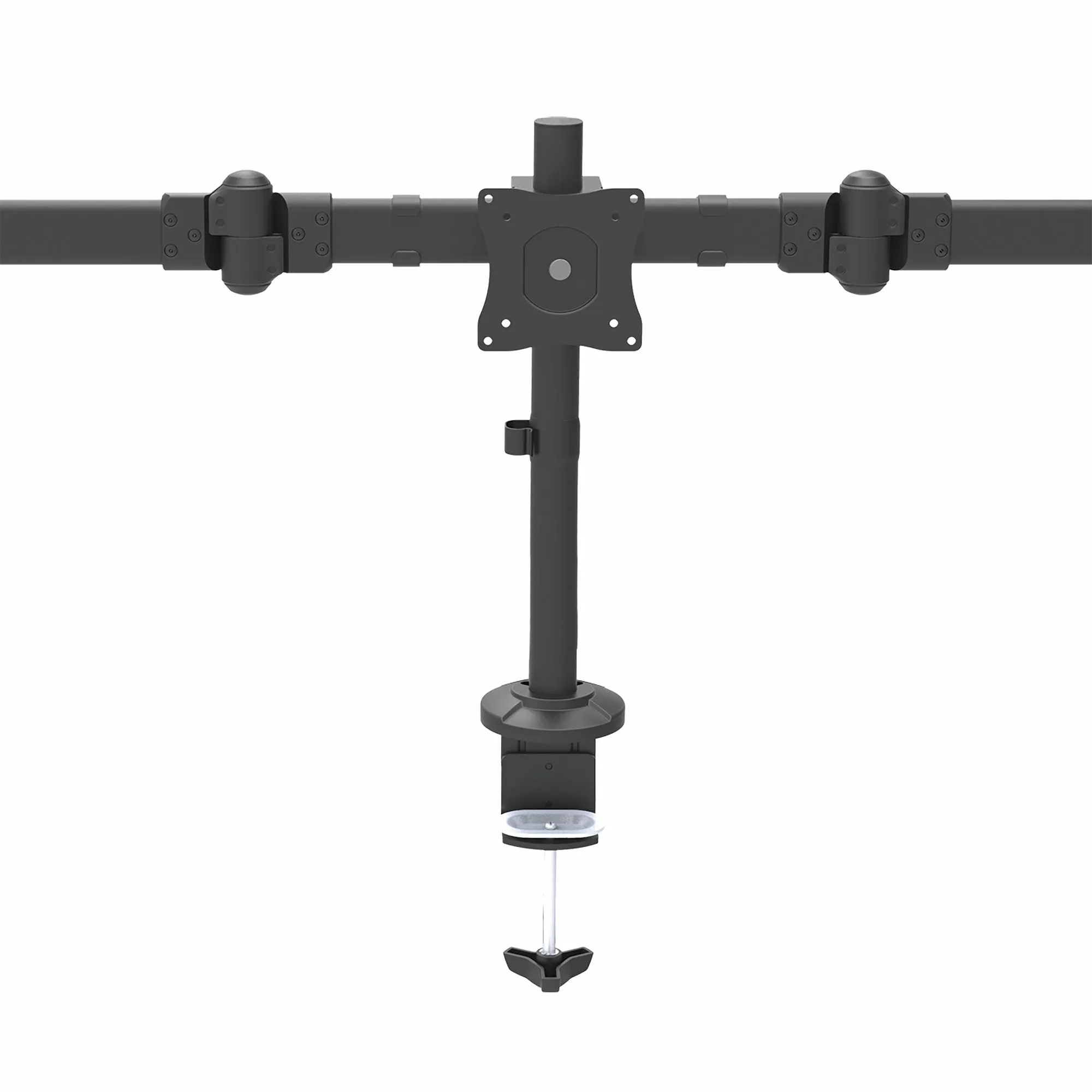 Startech.Com Desk Mount Triple Monitor Arm - 3 Vesa 27" Displays - Ergonomic Height Adjustable Articulating Pole Mount -