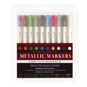 Studio Series Metallic Markers Set