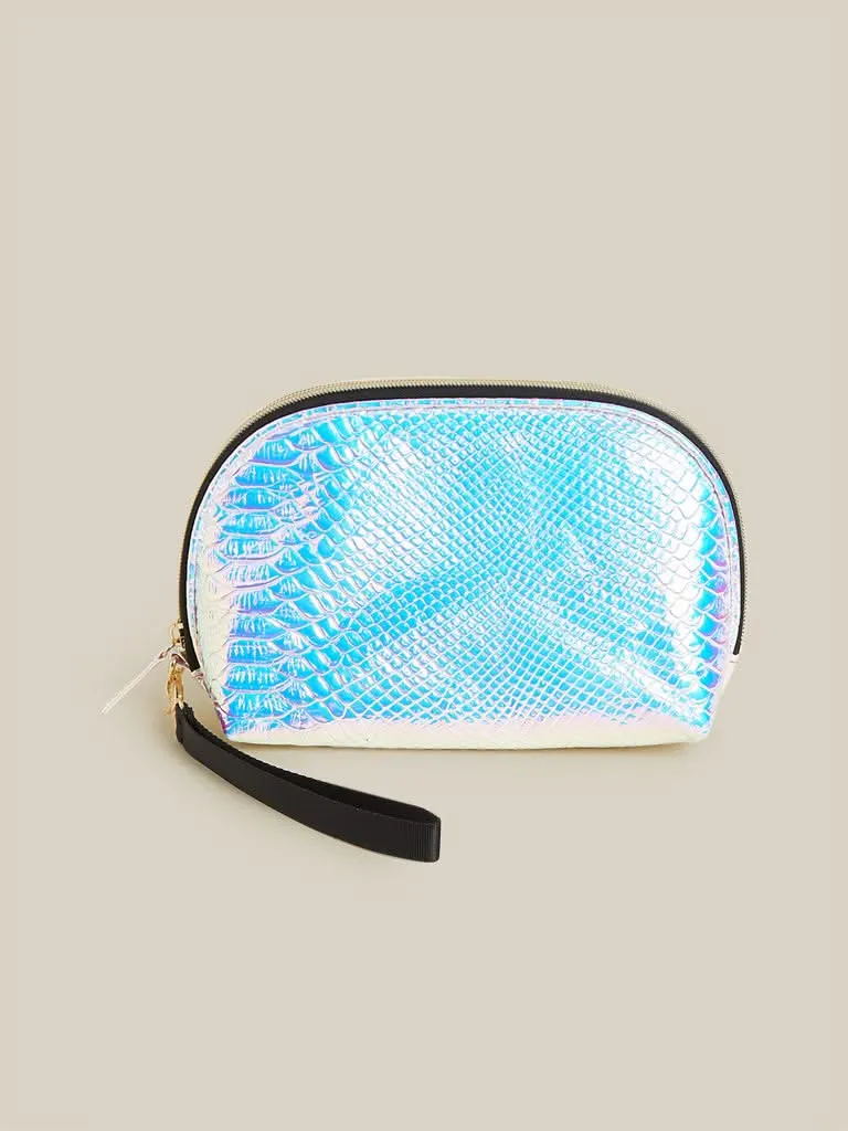 Studiowest Multicolour Holographic Texture Pouch