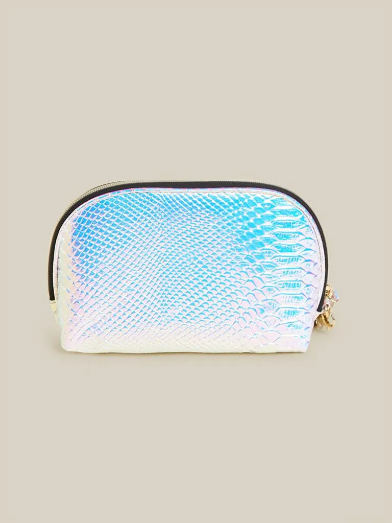 Studiowest Multicolour Holographic Texture Pouch