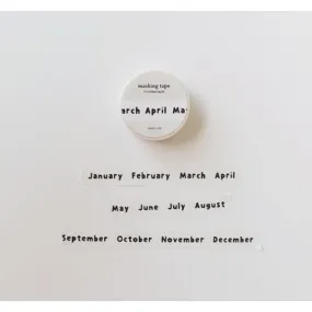 Suatelier Masking Tape - lettering.01