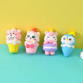 Sweet Scoops Eraser Friends.
