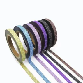 Thin Glitter Washi Tapes