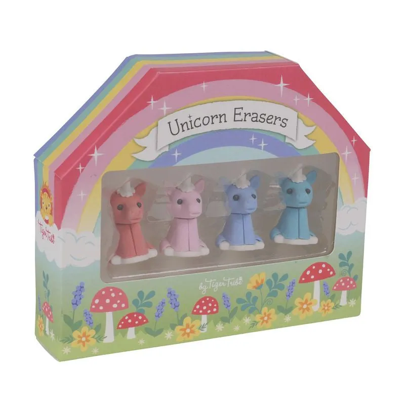 Tiger Tribe Unicorn Erasers