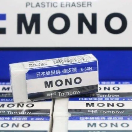 Tombow MONO E-30N E-50N Advanced Drawing Eraser Wipe Single-entry