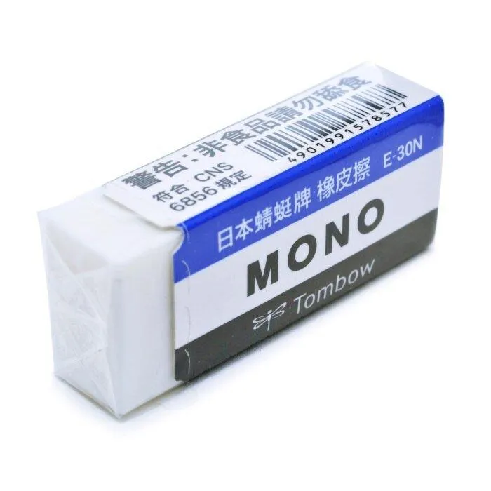 Tombow MONO E-30N E-50N Advanced Drawing Eraser Wipe Single-entry
