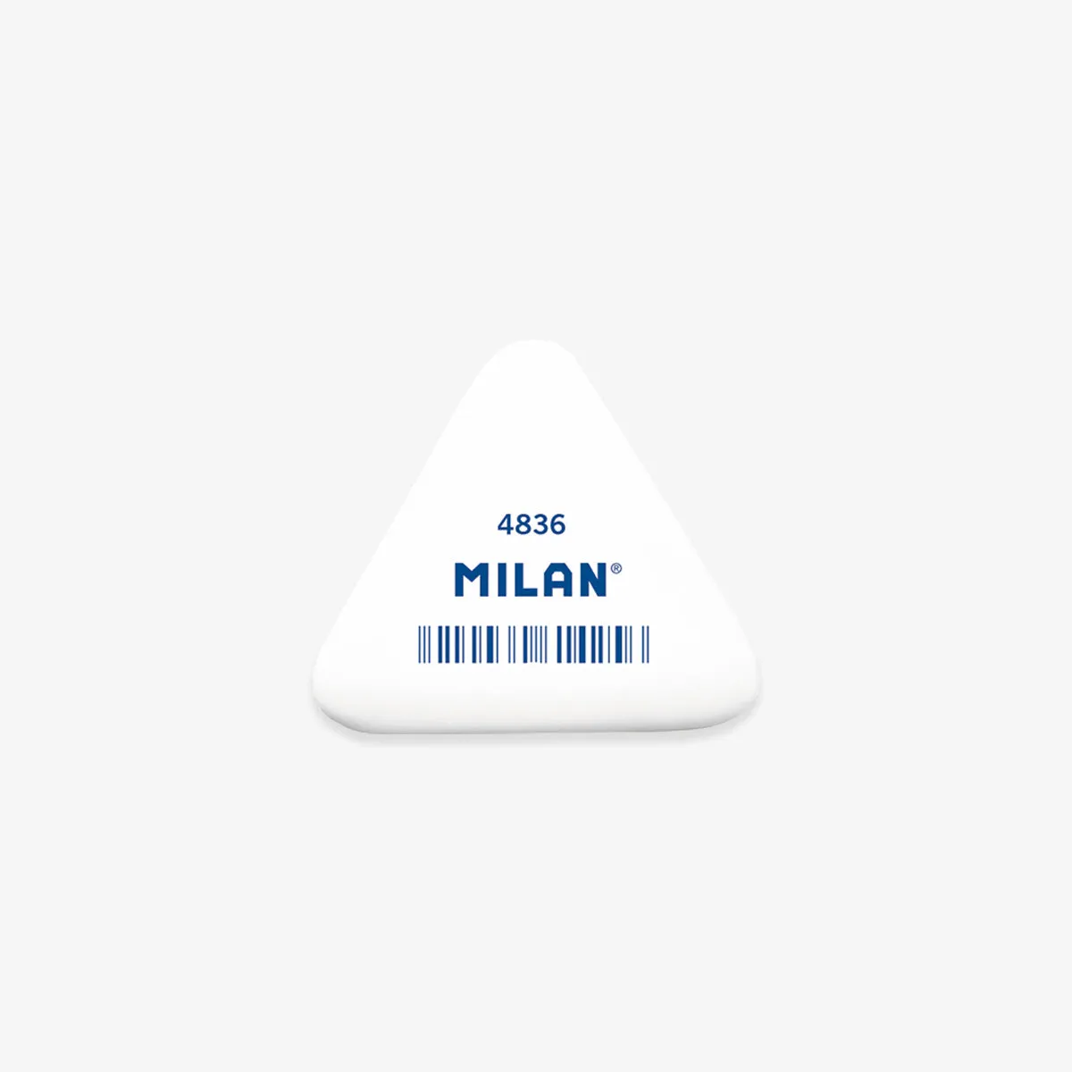 TRIANGULAR RUBBER ERASER 4836 // WHITE