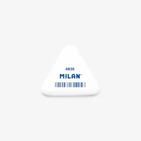 TRIANGULAR RUBBER ERASER 4836 // WHITE