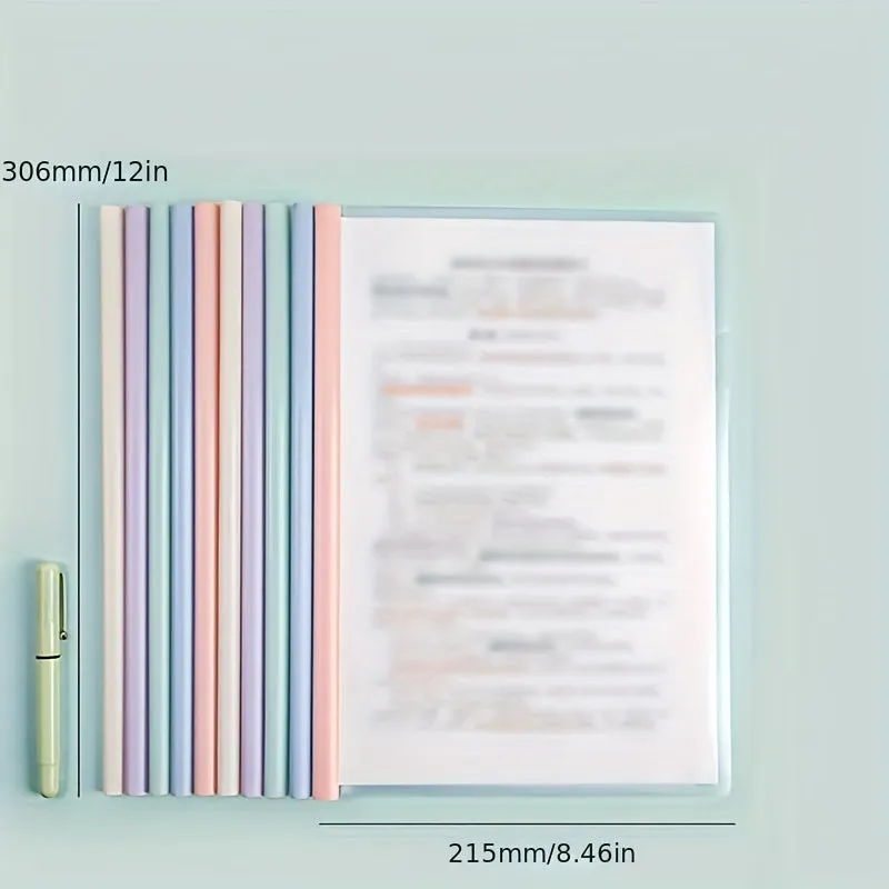 Ultimate Organizer 10 A4 File Folders with Draw Rods