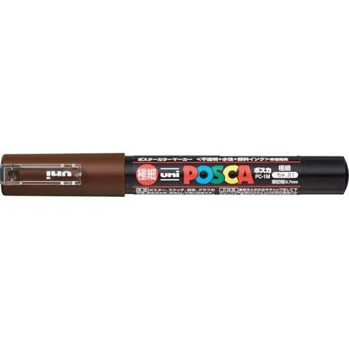 UNI POSCA PC-1M Superfine Advertising Pen Graffiti Pen High Gloss Pen Acrylic Marker Pen