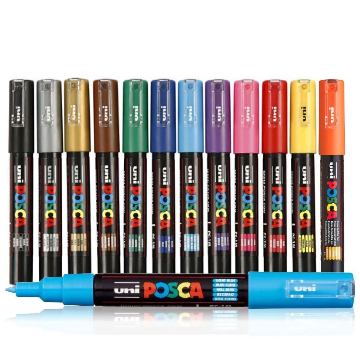 UNI POSCA PC-1M Superfine Advertising Pen Graffiti Pen High Gloss Pen Acrylic Marker Pen