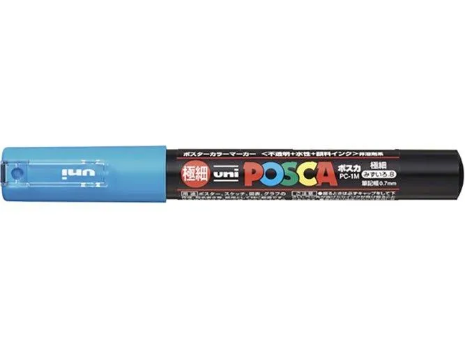 UNI POSCA PC-1M Superfine Advertising Pen Graffiti Pen High Gloss Pen Acrylic Marker Pen