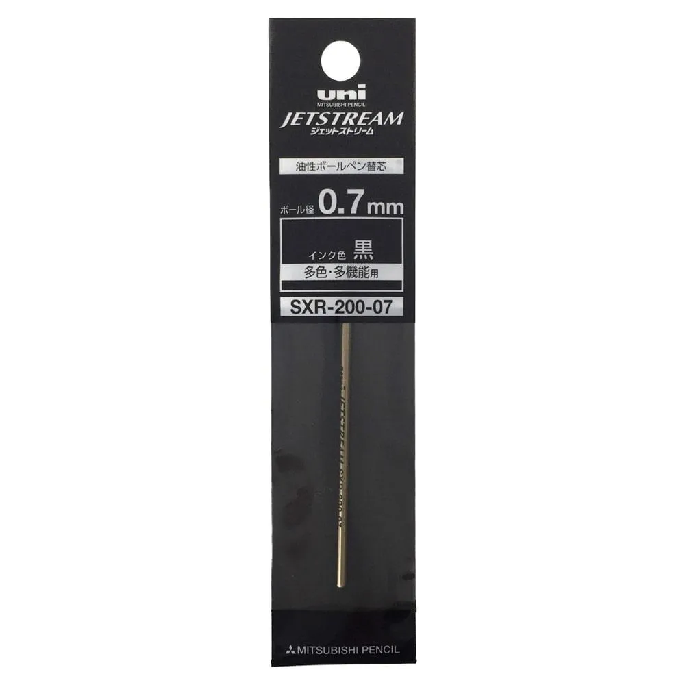 UNI SXR-200 JETSTREAM PRIME 0.5mm 0.7mm Metal Ballpoint Pen Refill Black Red Blue