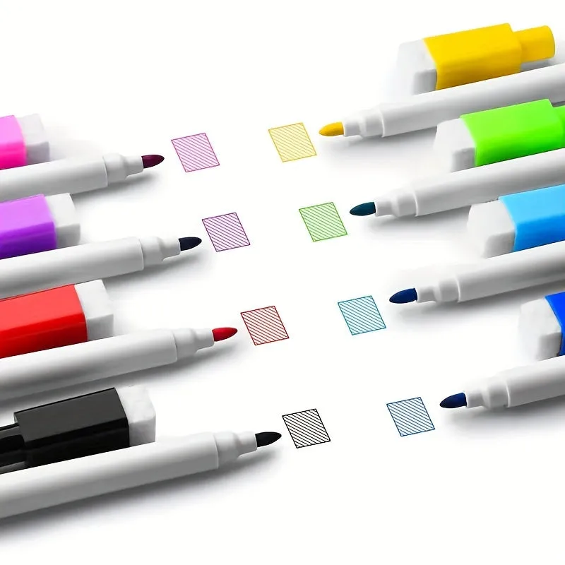 Vibrant Magnetic Dry Erase Markers  Perfect for Office  Home