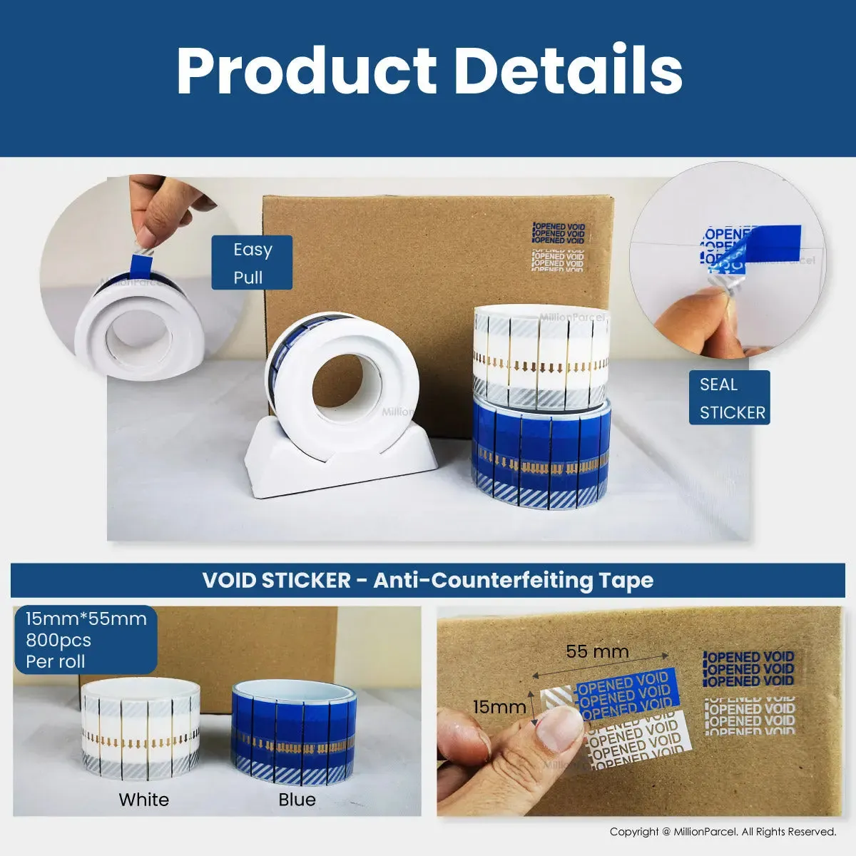 Warranty Void Tape | Void Sticker | Seal Sticker
