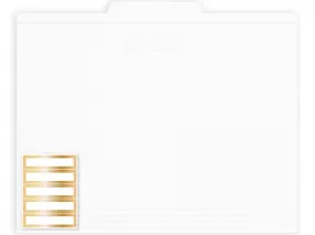 White File Folders, Set of 12