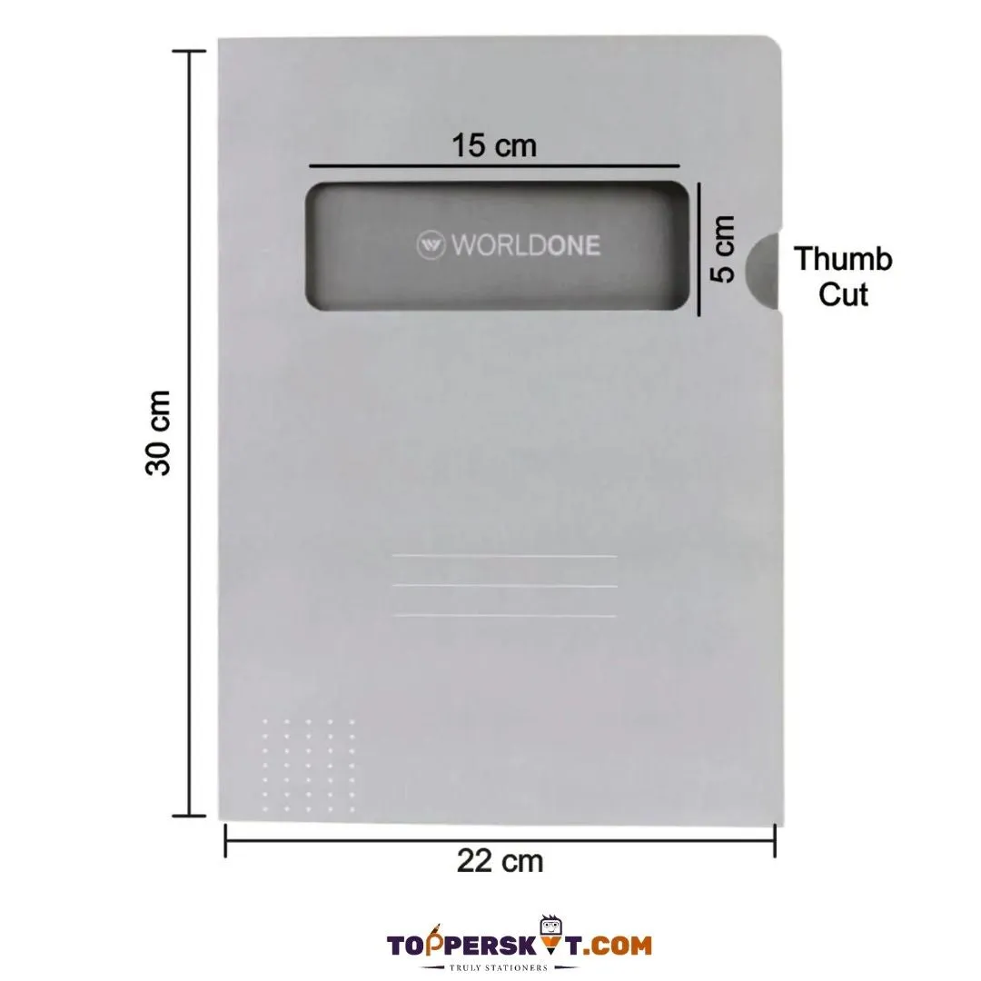 WorldOne L Folder - Assorted ( Set of 10 )