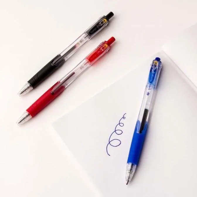 Zebra BNS11 Surari Really Smooth Pen 0.5mm Emulsion Ink Ball Pen Emulsion Ball Pen